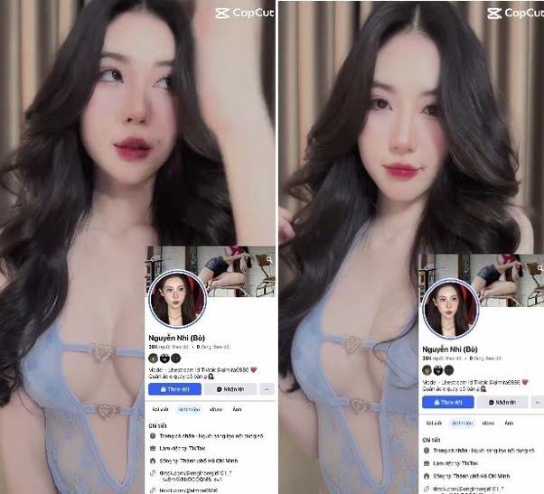 Phim sex TikToker Nguyễn Nhi mông to bướm mọng nước
